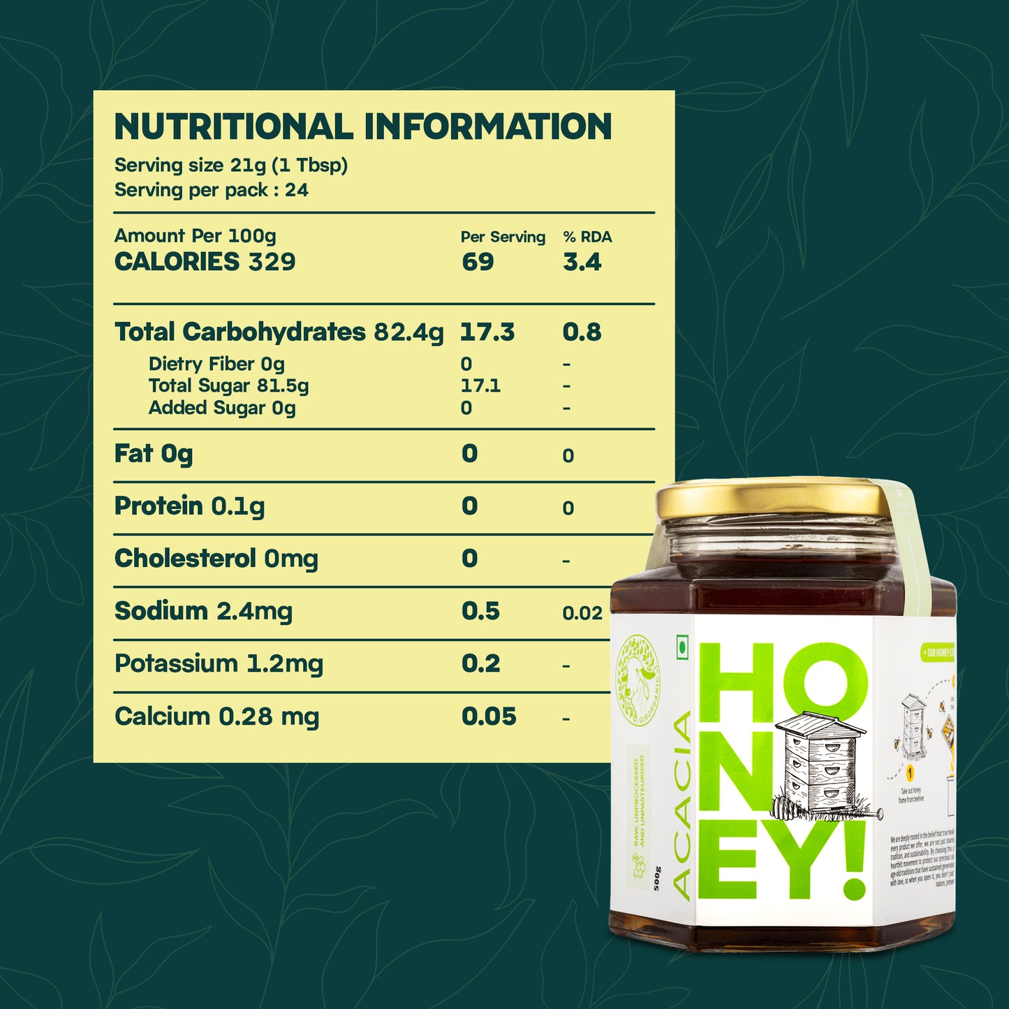500G Honey Pack