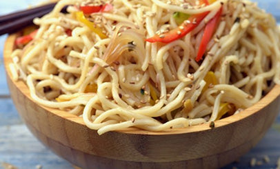 Tangy Capsicum Noodles