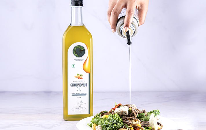 Why Everyone Should have Cold Pressed Groundnut Oil on their Kitchen Shelf - GIRORGANIC