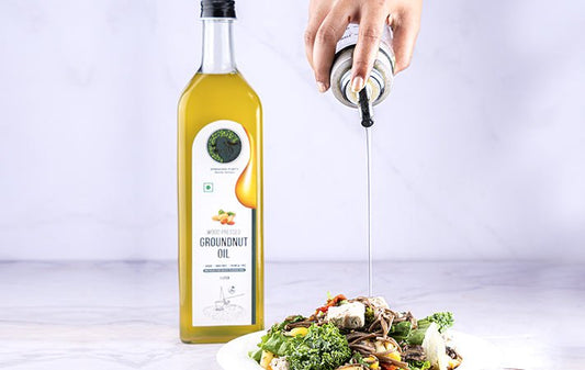 Why Everyone Should have Cold Pressed Groundnut Oil on their Kitchen Shelf - GIRORGANIC