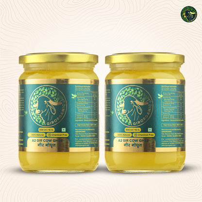 A2 Gir Cow Ghee 500ml Combo Pack