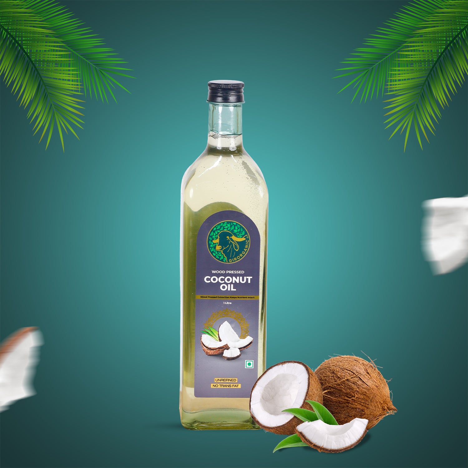 1L Glass Bottle