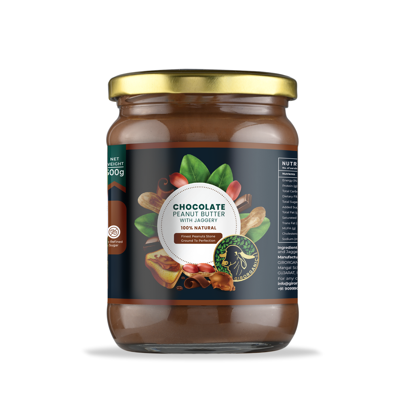 Chocolate Peanut Butter with Jaggery