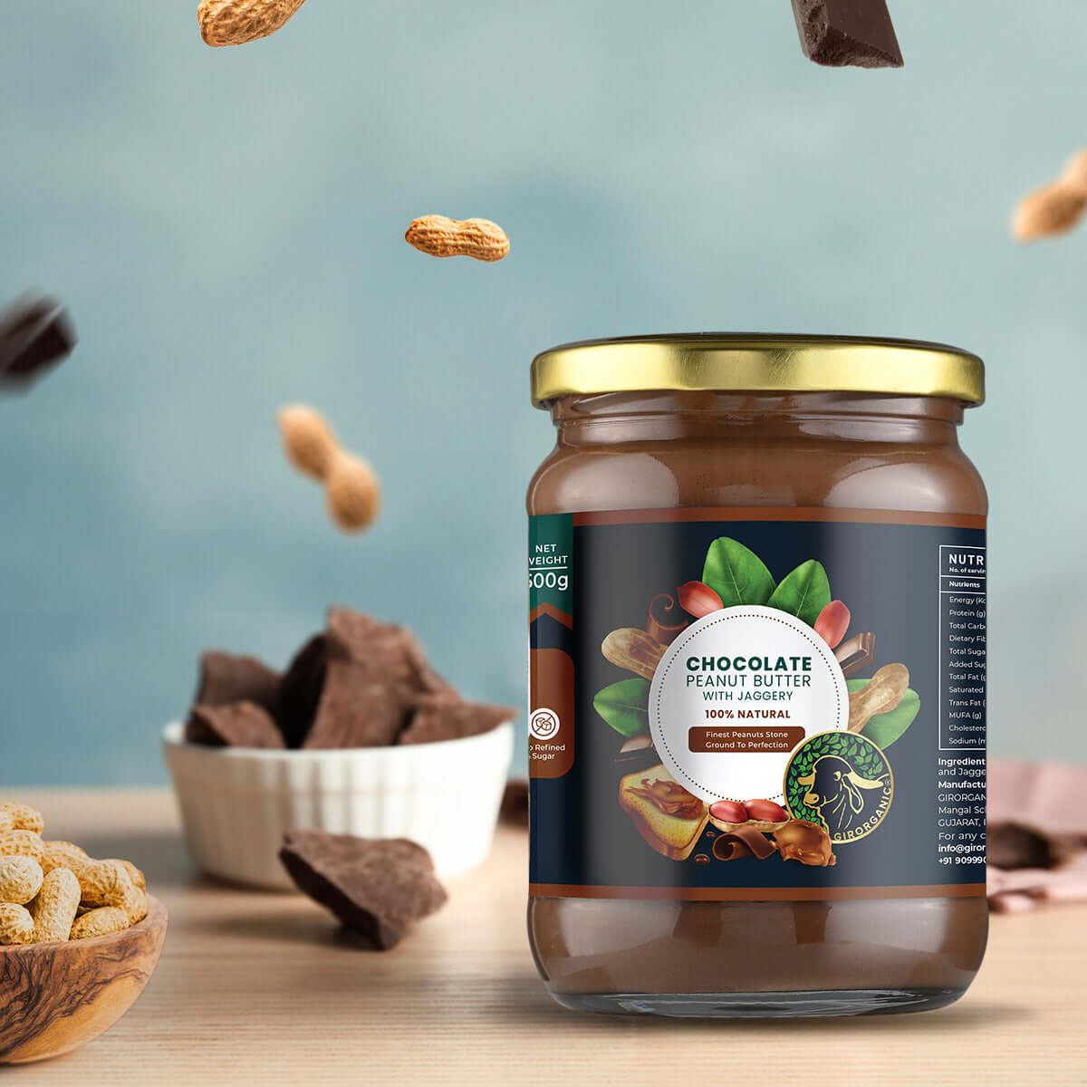 Chocolate Peanut Butter with Jaggery